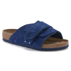 BIRKENSTOCK men’s kyoto nuback leather desert buck indigo blue
